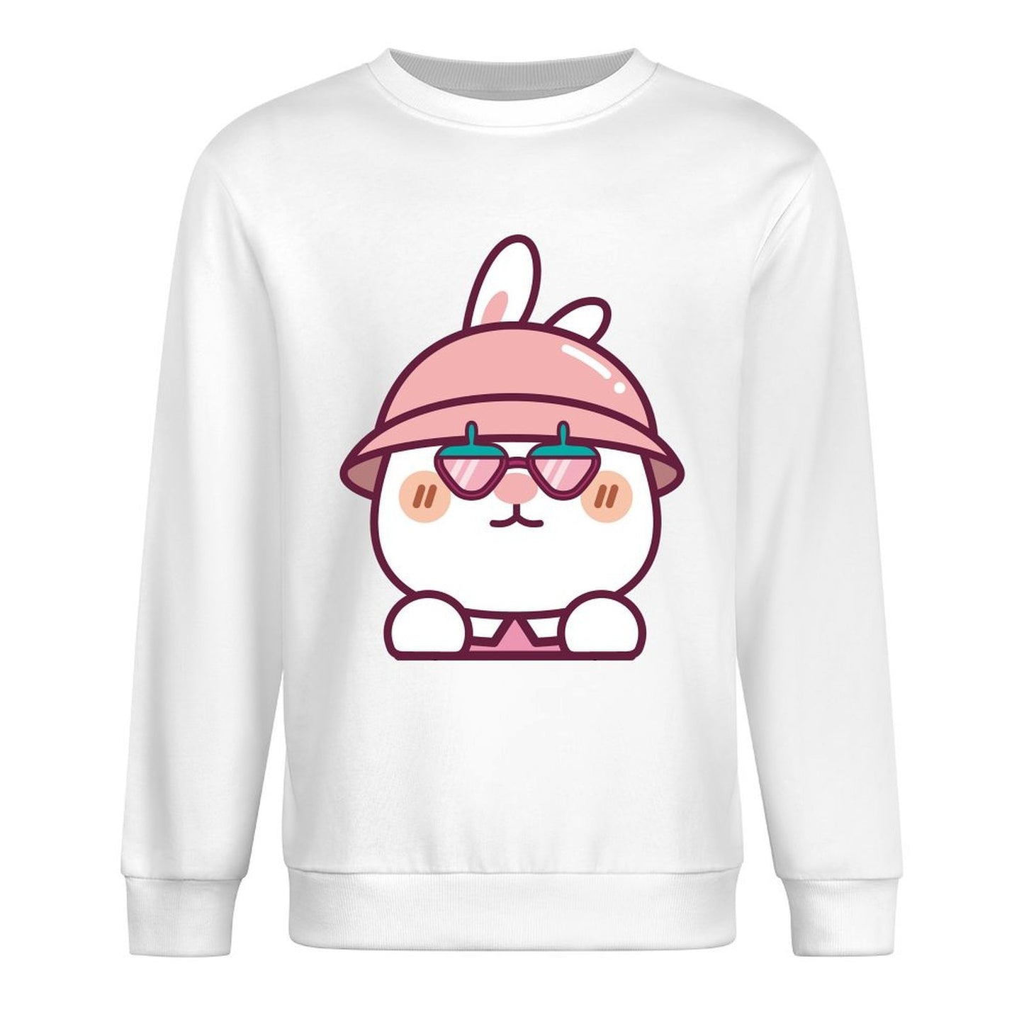 Front Patterned Long Sleeve TopSoftFeel ActiveStyle