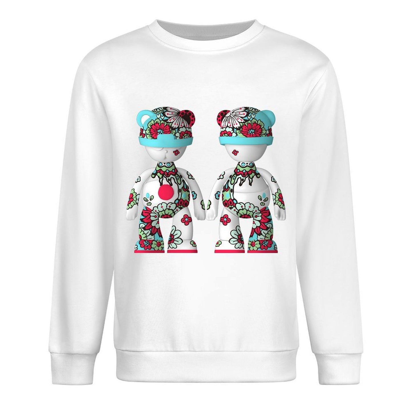 IPIB 250g Crew Neck Long Sleeve Sweatshirt Front GraphicCrew Neck Long Sleeve Sweatshirt6000089-1