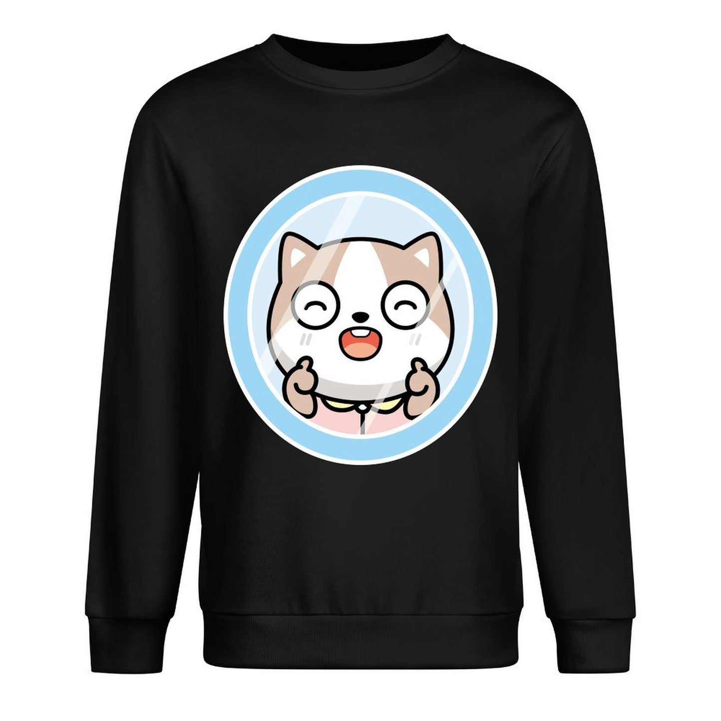 IPBR 250g Crew Neck Long Sleeve Sweatshirt Front GraphicCrew Neck Long Sleeve Sweatshirt4000108