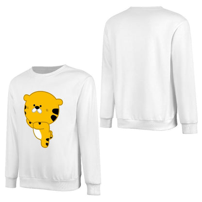 Front Patterned Long Sleeve TopSoft-Touch Crisp Print