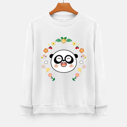 Front Patterned Long Sleeve TopLogo-Ready Neutral