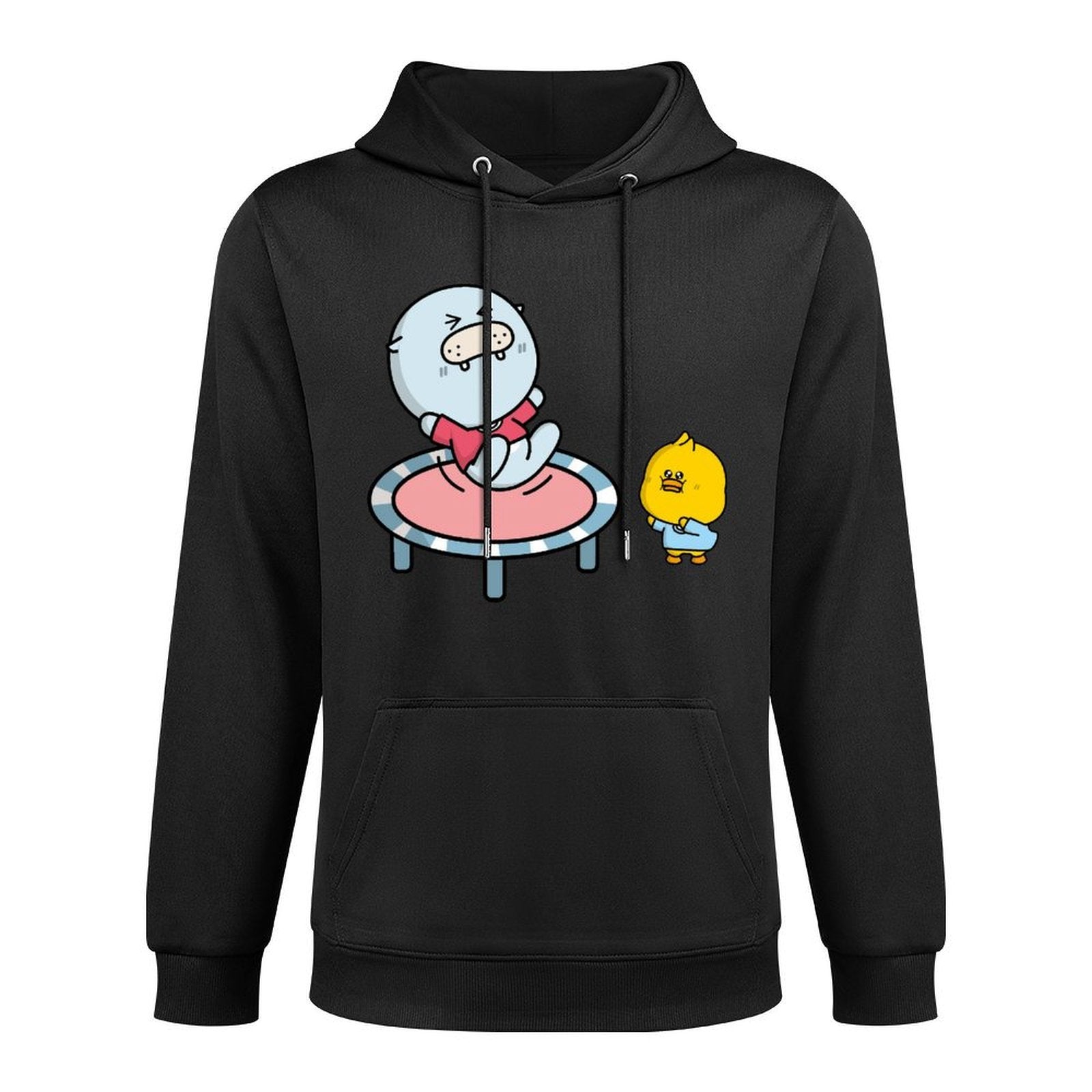 Easy-Care EssentialFit Front Graphic Hoodies