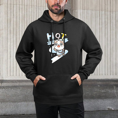 Refined Recycled Front Graphic Hoodies