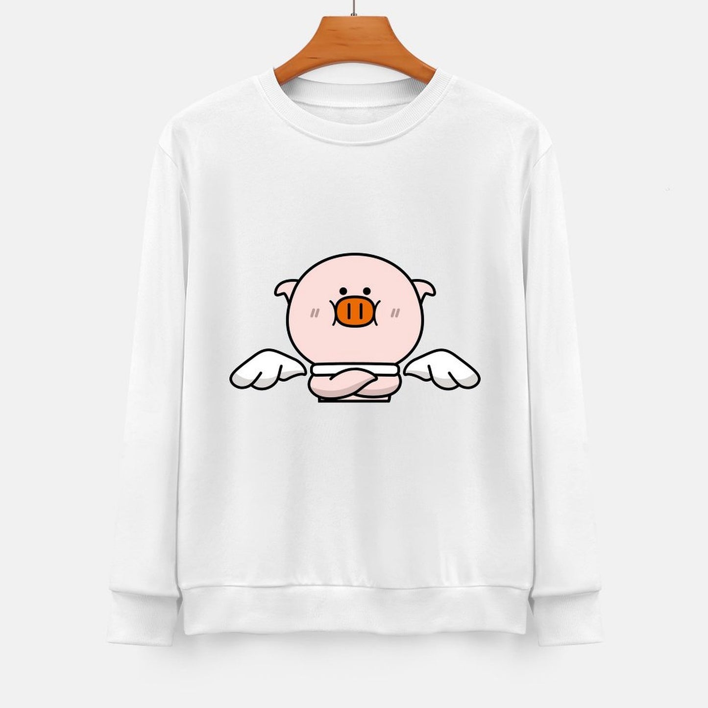 Front Patterned Long Sleeve TopPerformance Neutral