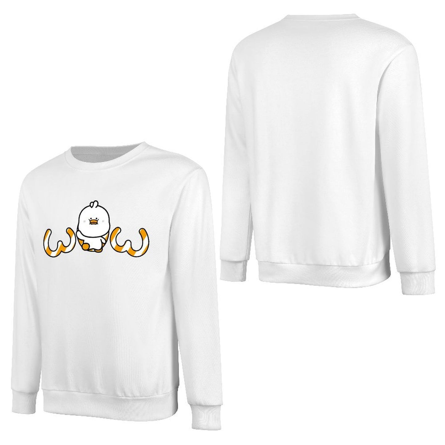 Front Patterned Long Sleeve TopPrinted ClassicStyle