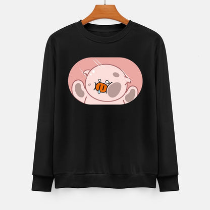  Front Patterned Long Sleeve TopEssentialFit Premium