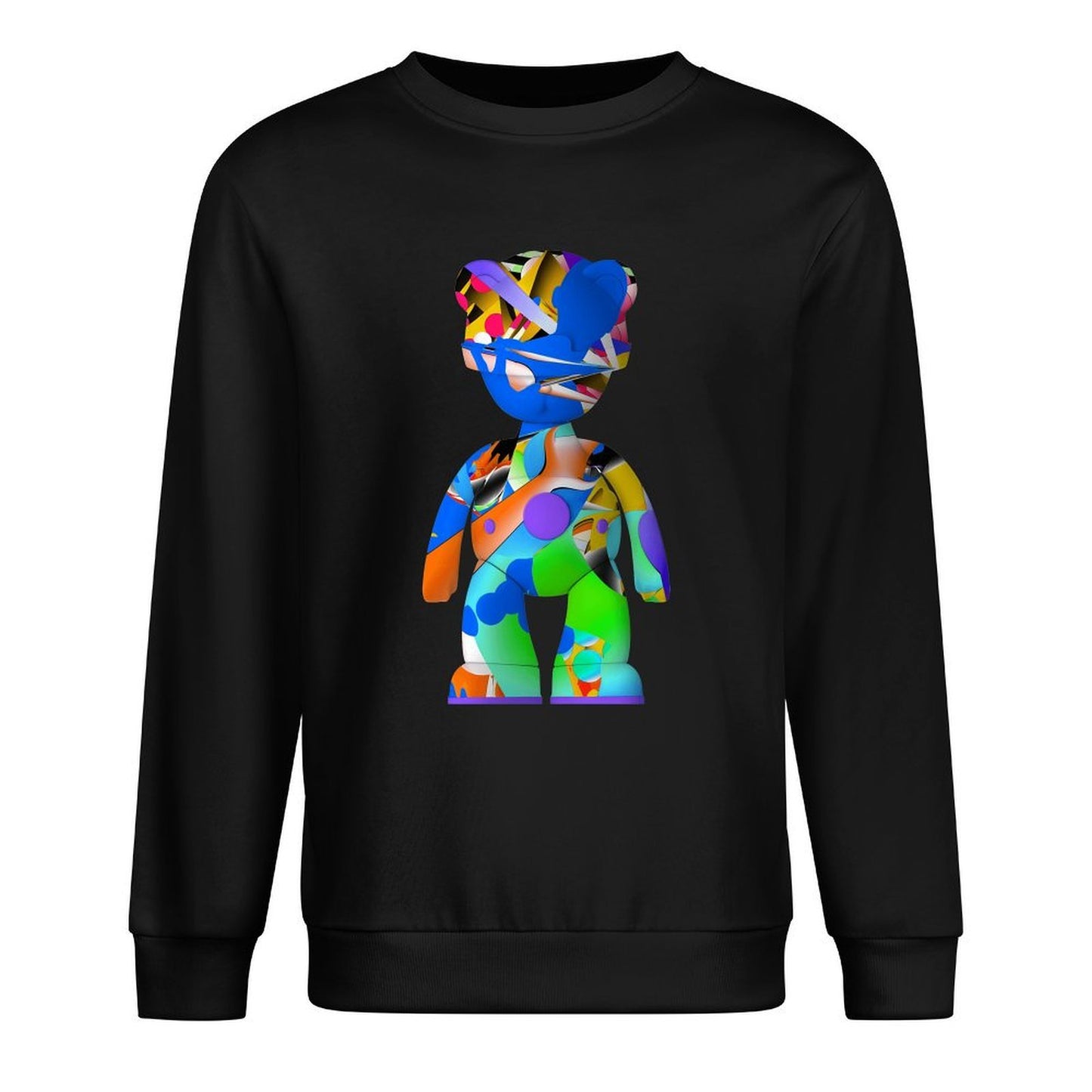 Long Sleeve With Front Pattern Plain