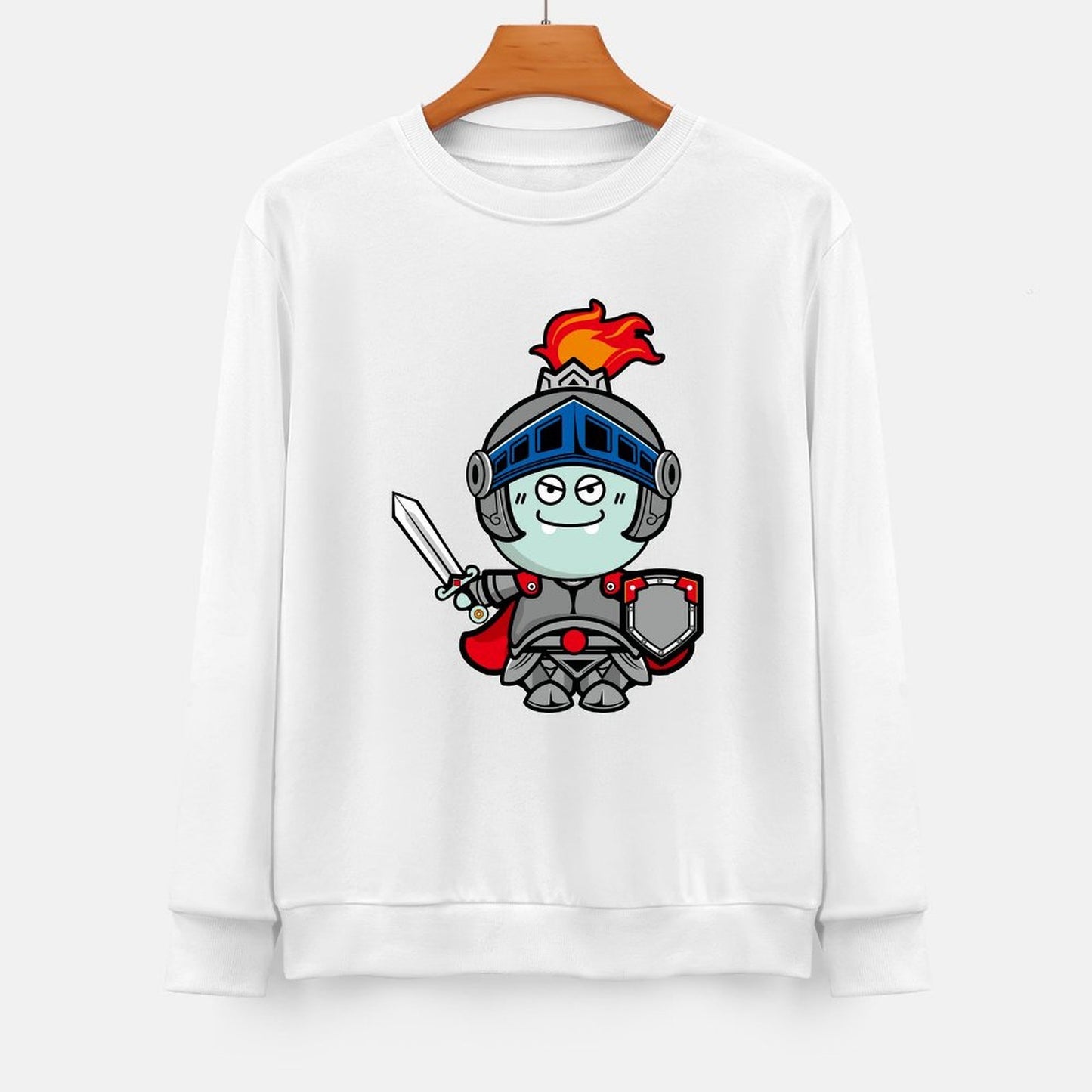 Front Patterned Long Sleeve TopPremiumSeries Minimal