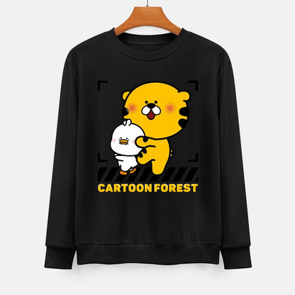  Front Patterned Long Sleeve TopNeat Colorfast