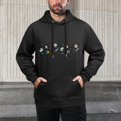 IPBR 250g Hooded Pocket Sweatshirt Front GraphicMen's Hooded  Sweatshirt4002585