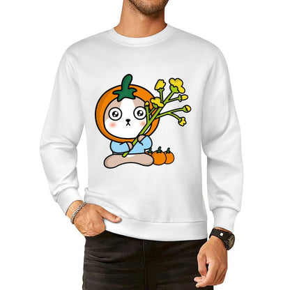 Front Patterned Long Sleeve TopRecycled On-Demand