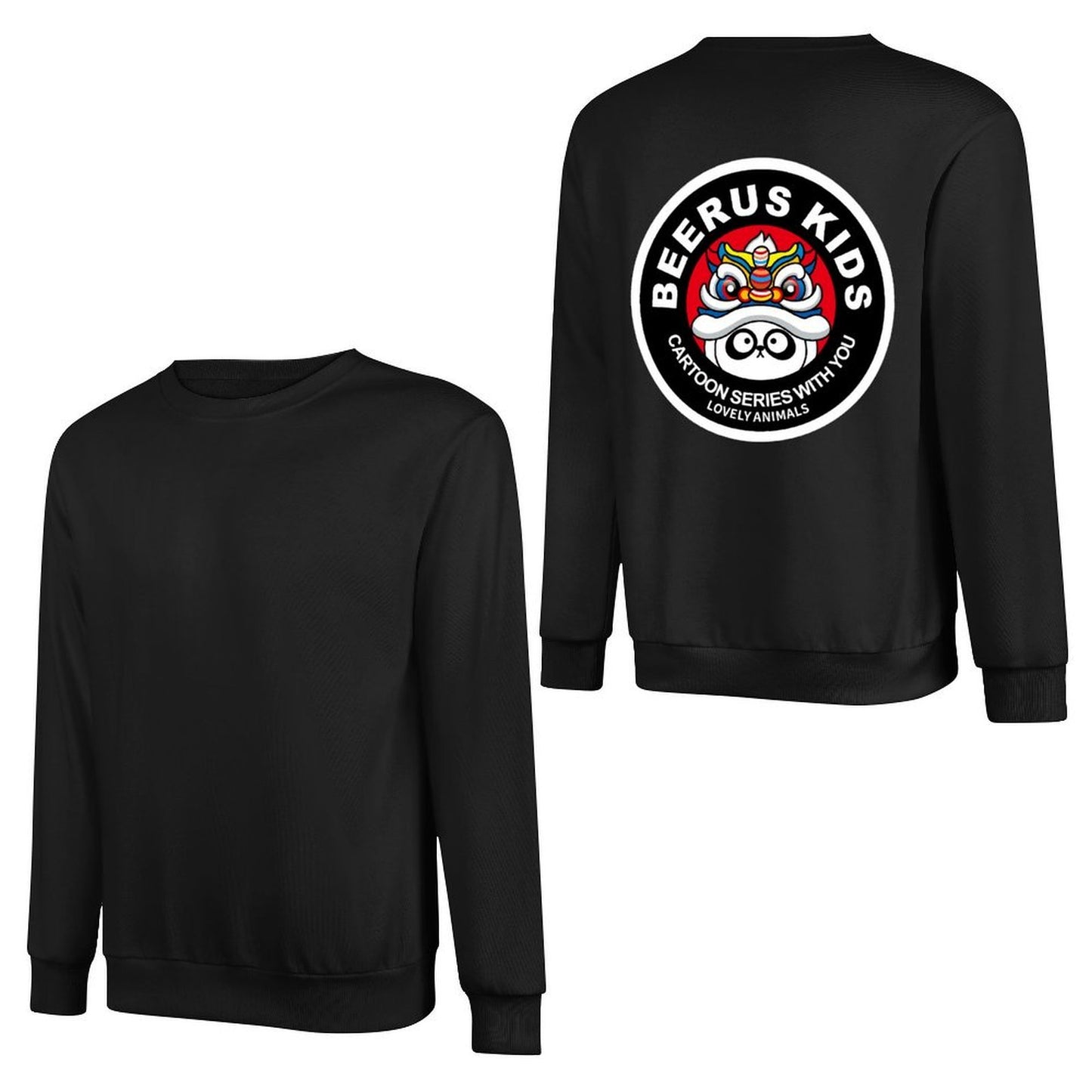 Crew Neck Long Sleeve Sweatshirt 4000681