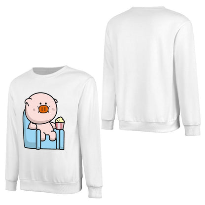 Front Patterned Long Sleeve TopReliable Durable