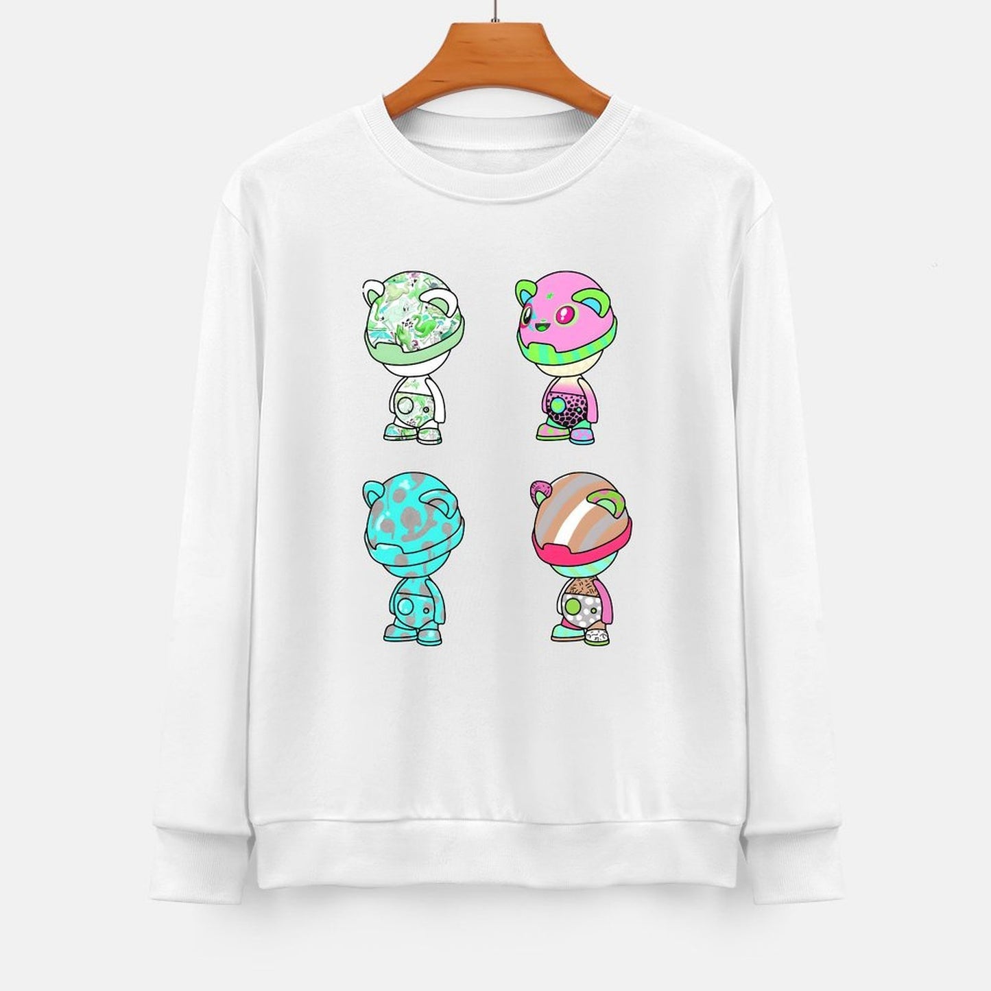 Long Sleeve With Front PatternPrinting Indoor