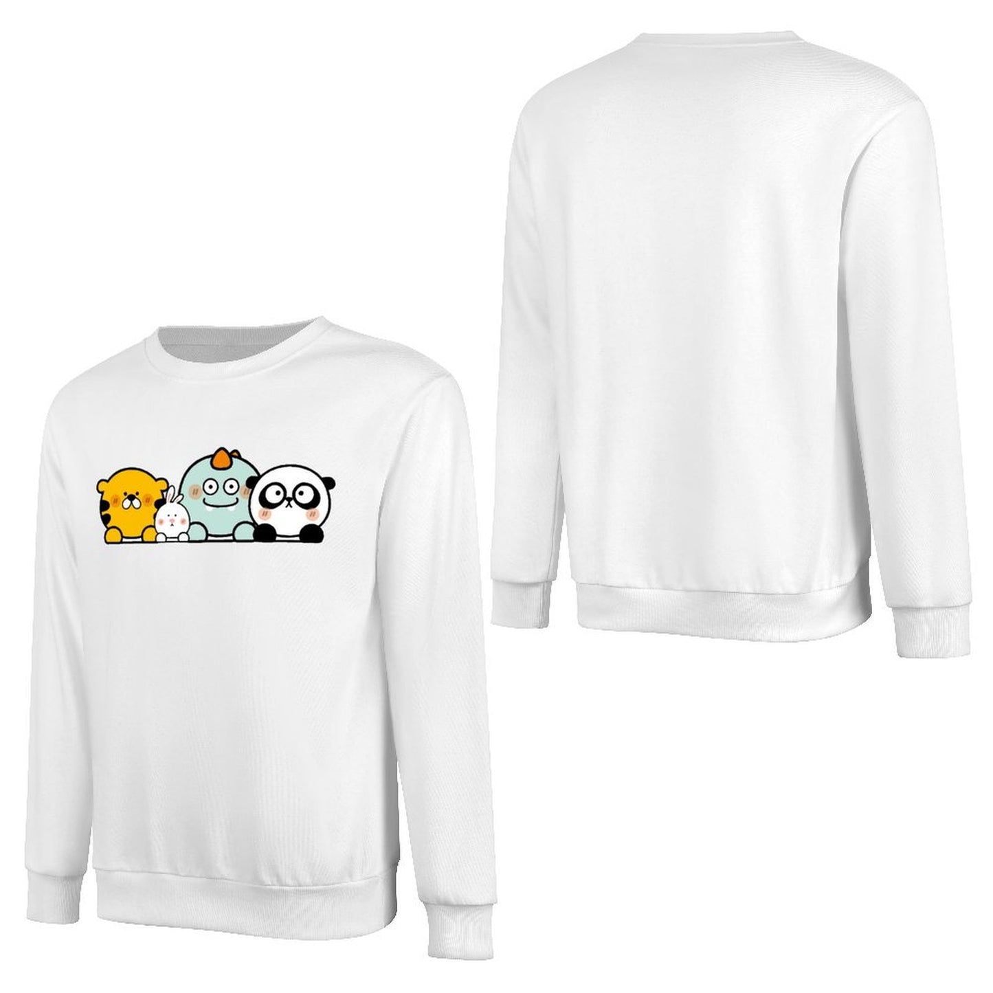 Front Patterned Long Sleeve TopSeamless Recycled