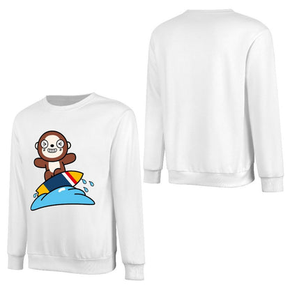 Front Patterned Long Sleeve TopOutdoor Fresh