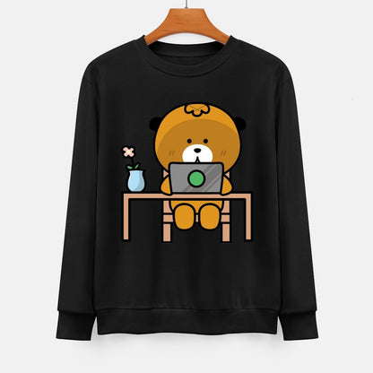 IPBR 250g Crew Neck Long Sleeve Sweatshirt Front GraphicCrew Neck Long Sleeve Sweatshirt4000052