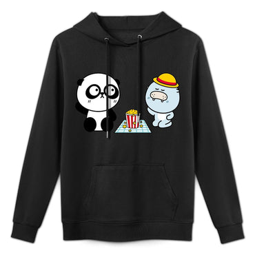 Printing Clean Front Graphic Hoodies