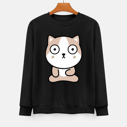  Front Patterned Long Sleeve TopClassicStyle Clean