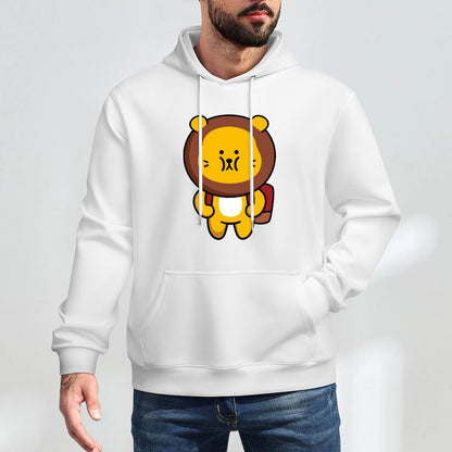 Sport Printed Front Graphic Hoodies