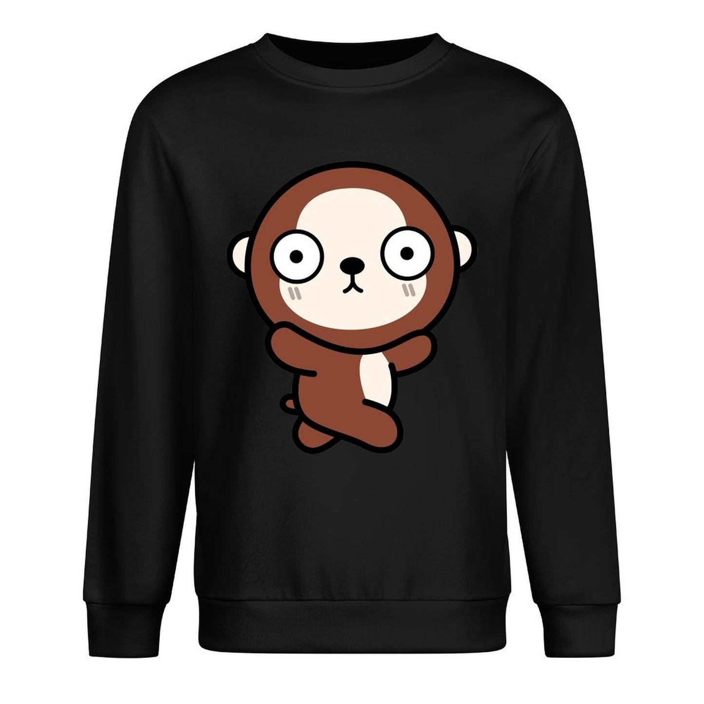 Front Patterned Long Sleeve TopOriginal Pure