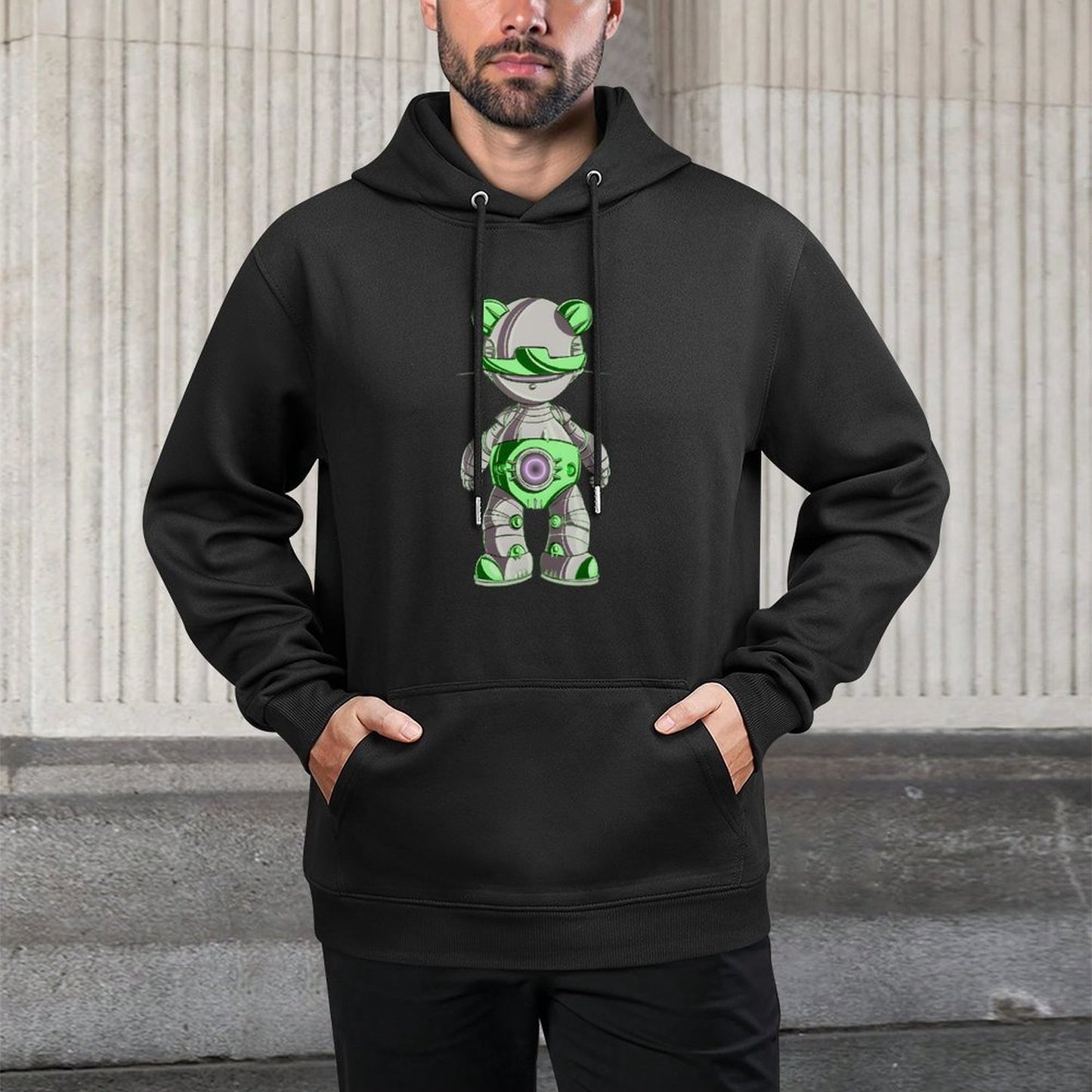 Hoodie Front PatternUltra Durable SoftFeel