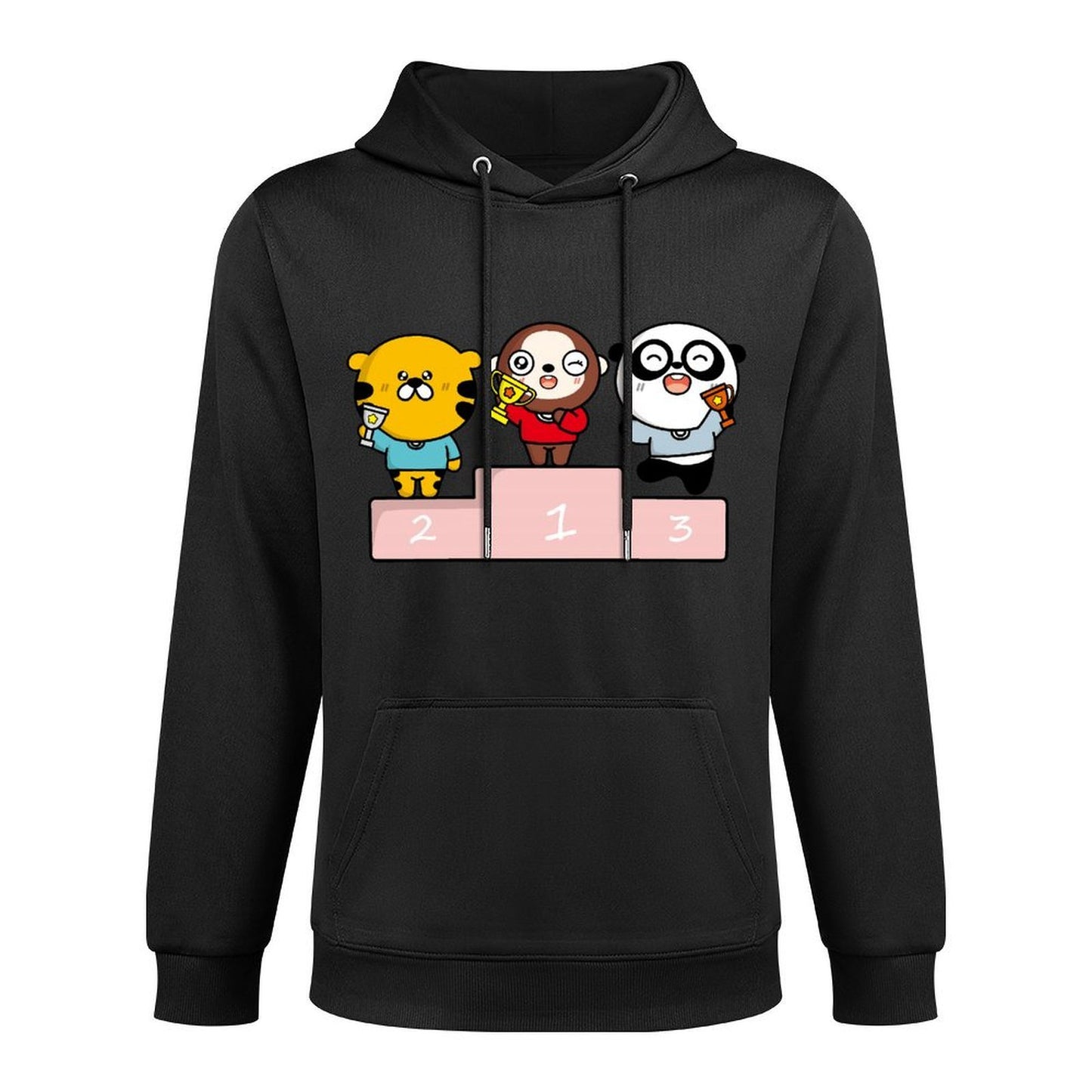 Clean Neat Front Graphic Hoodies