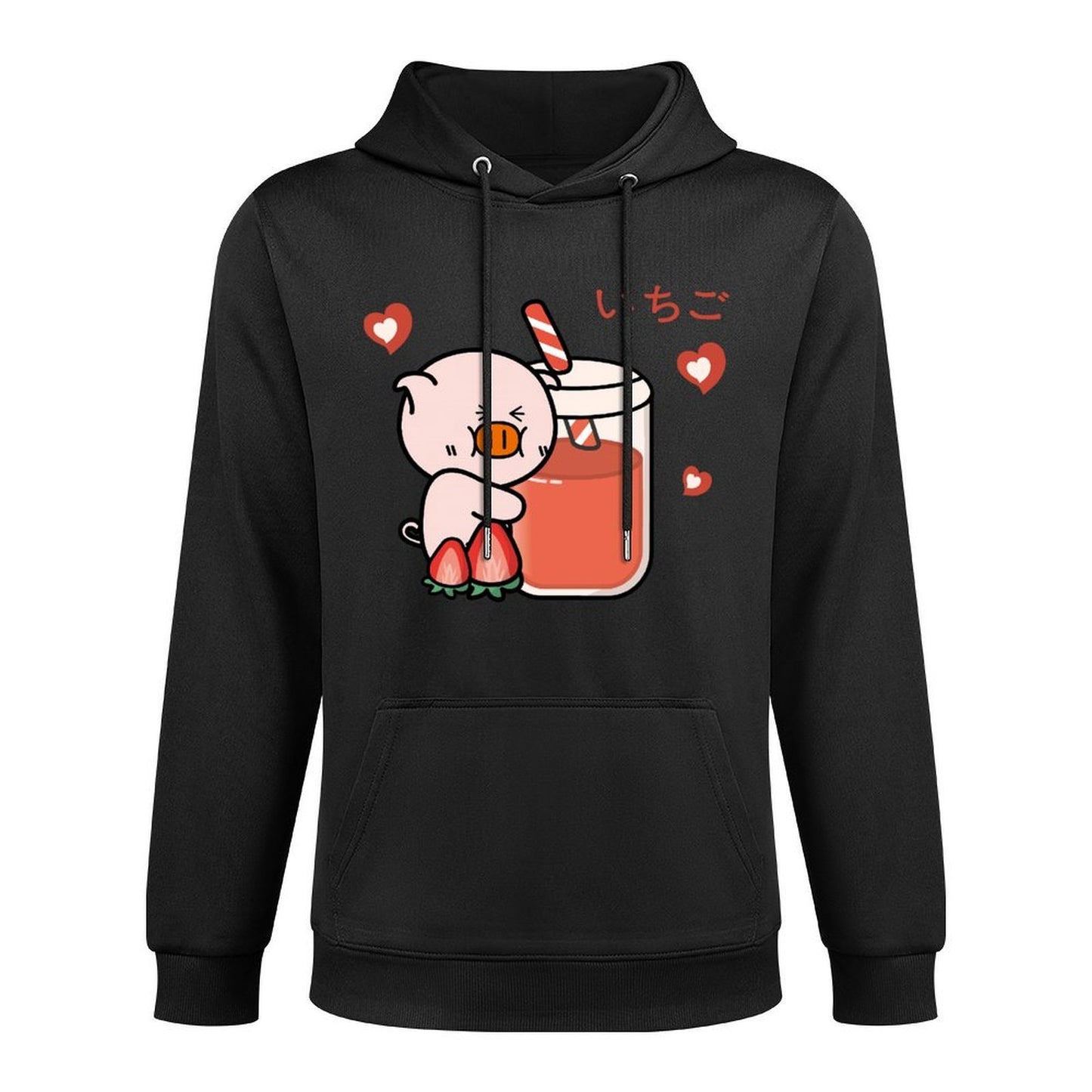 High-Quality Crewneck Front Graphic Hoodies