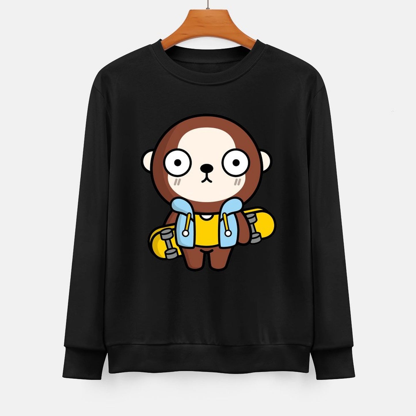 IPBR 250g Crew Neck Long Sleeve Sweatshirt Front GraphicCrew Neck Long Sleeve Sweatshirt4001160