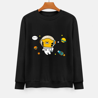  Front Patterned Long Sleeve TopClassicStyle ComfortLine