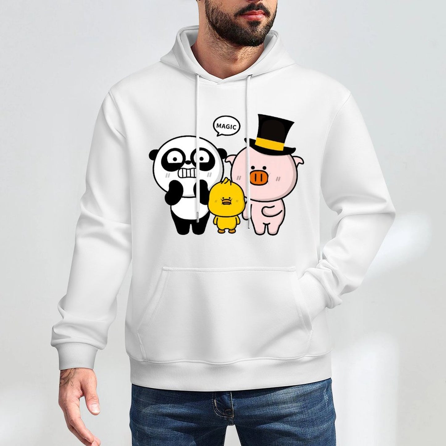 Premium Eco / Sustainable Front Graphic Hoodies