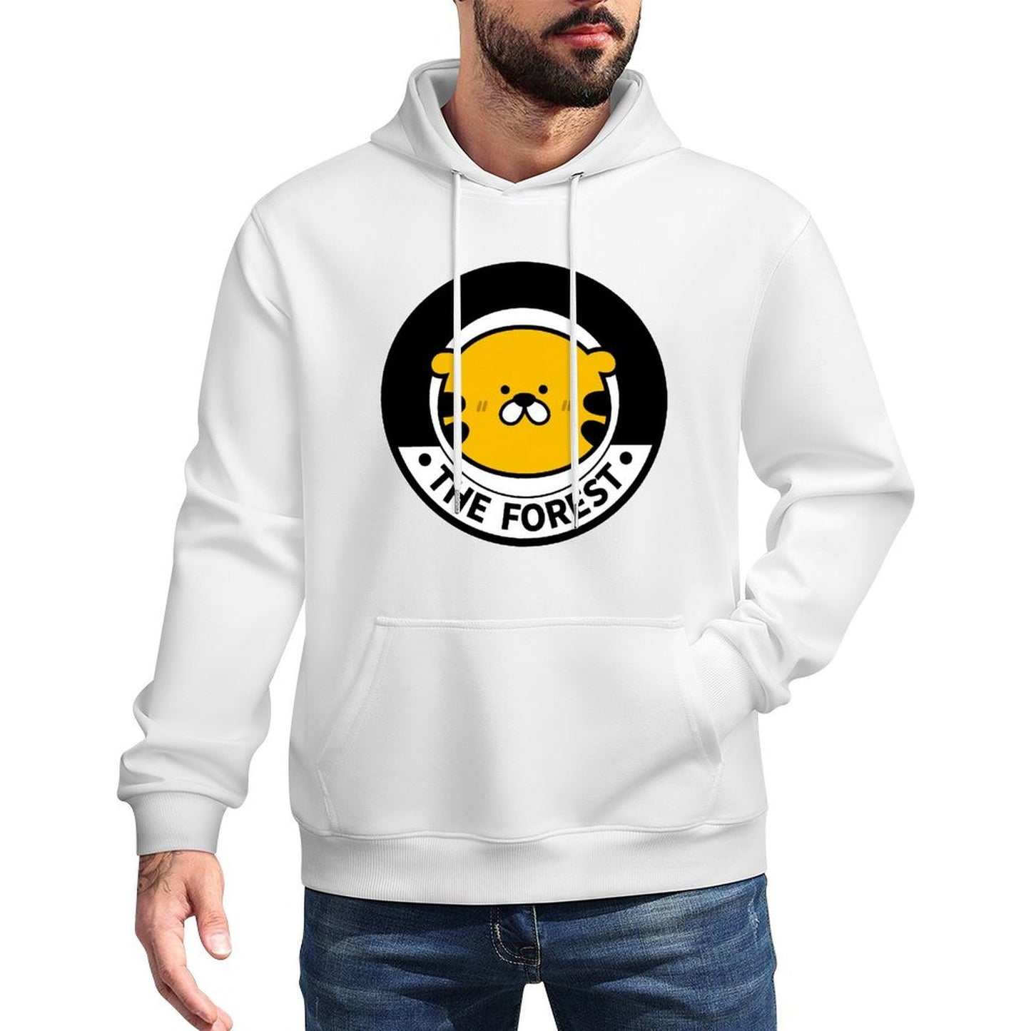 Premium EverydayTee Front Graphic Hoodies