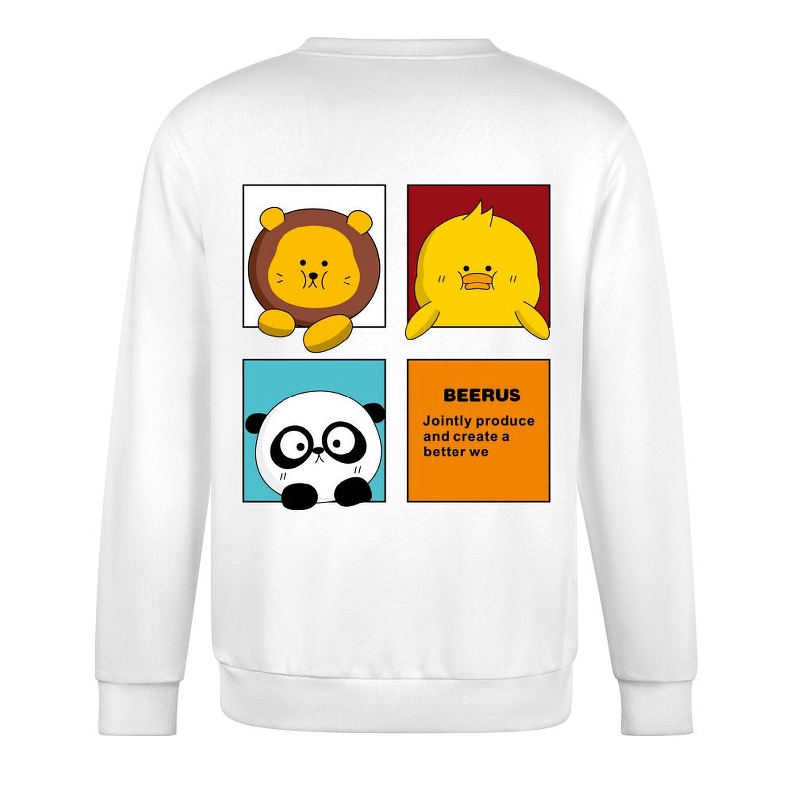 Long-sleeved crew neck sweatshirtRelaxed Fit SoftWear Long Sleeve