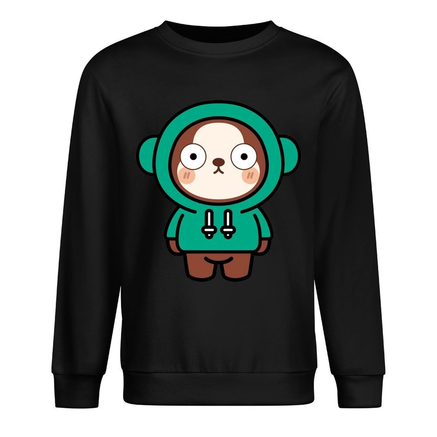 Front Patterned Long Sleeve TopNeutral Street