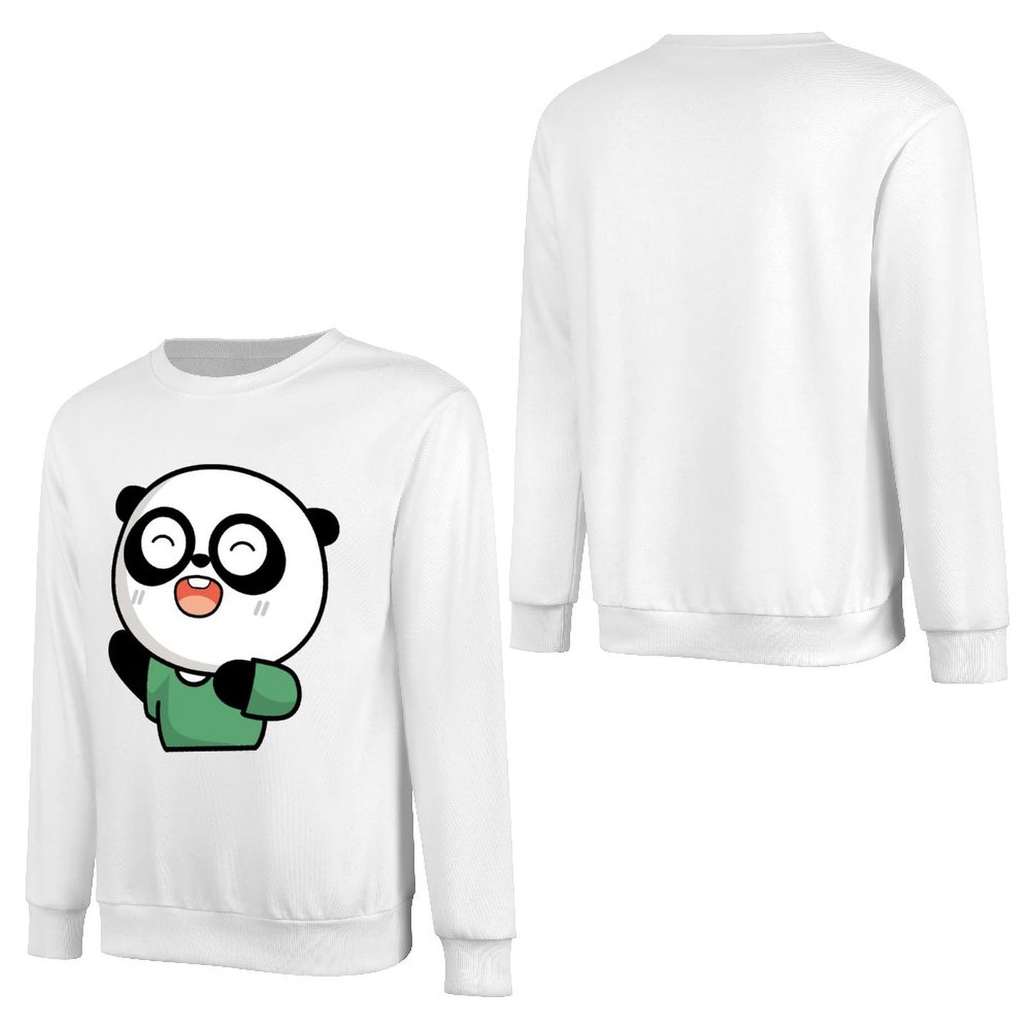 Front Patterned Long Sleeve TopPremium Softstyle