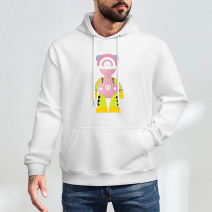 Hoodie Front PatternDesign-Your-Own Vibrant Colors