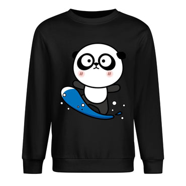 Front Patterned Long Sleeve TopEco-Conscious Relaxed