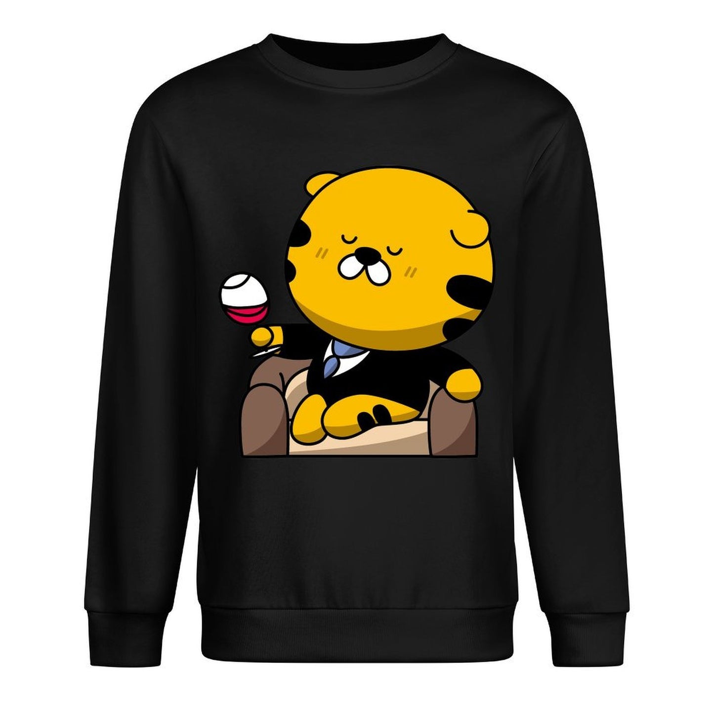 Front Patterned Long Sleeve TopNeat TrueStyle