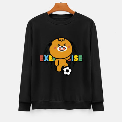  Front Patterned Long Sleeve TopComfortSeries Design-Your-Own