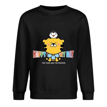 Front Patterned Long Sleeve TopSmooth Feel Outdoor