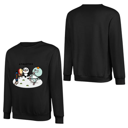 Front Patterned Long Sleeve TopMinimal Recycled