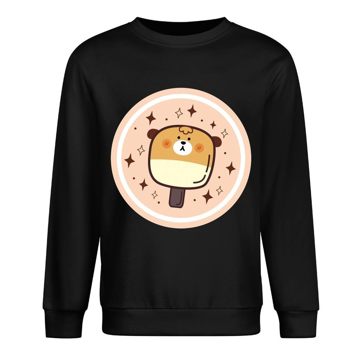 Front Patterned Long Sleeve TopChill ComfortSeries