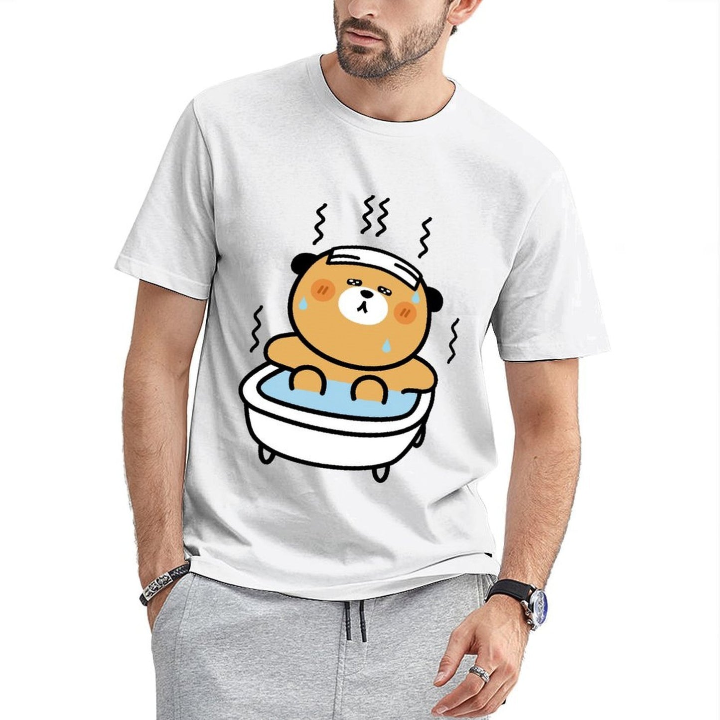 Premium Soft-Touch Front Graphic T-shirt