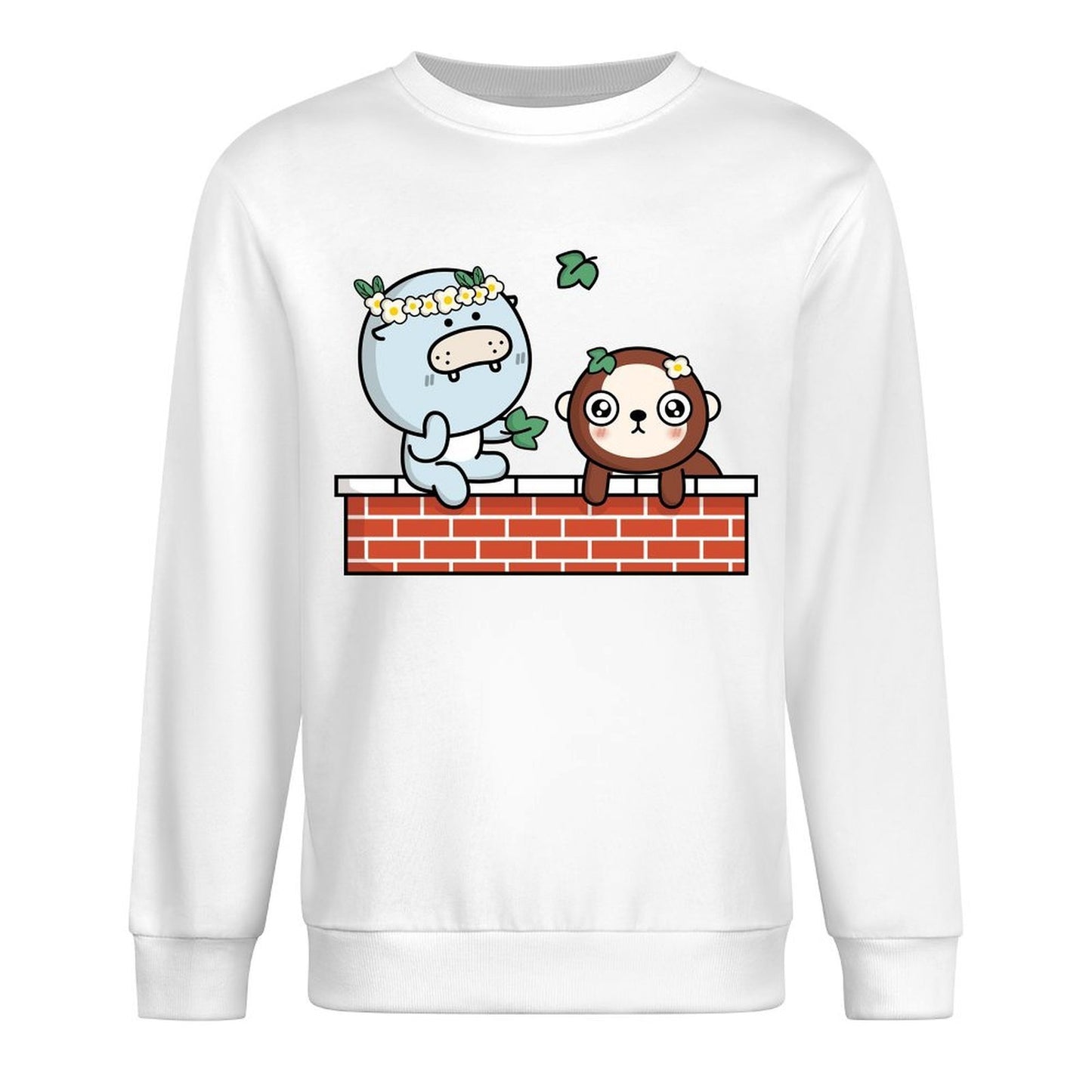 IPBR 250g Crew Neck Long Sleeve Sweatshirt Front GraphicCrew Neck Long Sleeve Sweatshirt4001471