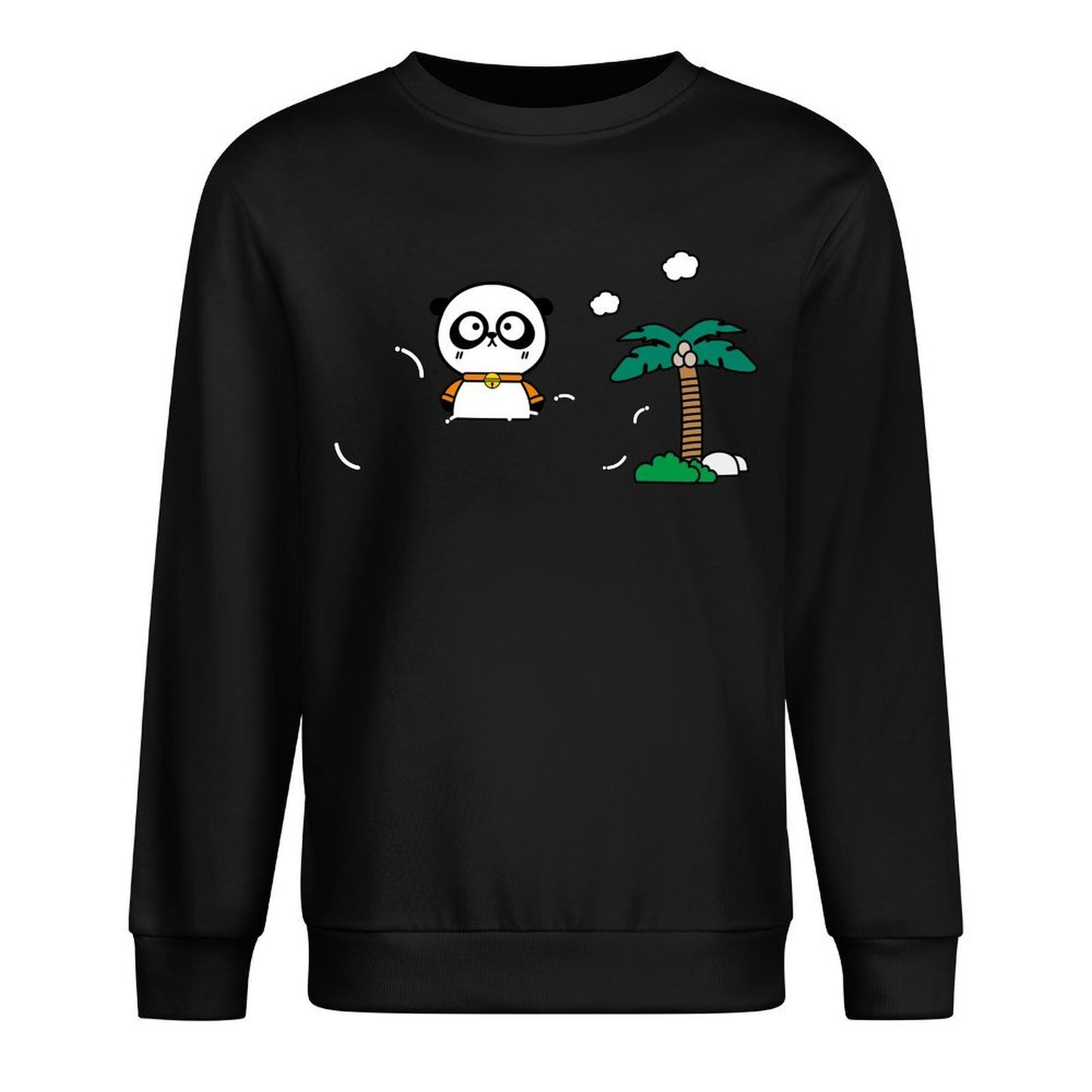 Front Patterned Long Sleeve TopUltra Durable Minimal