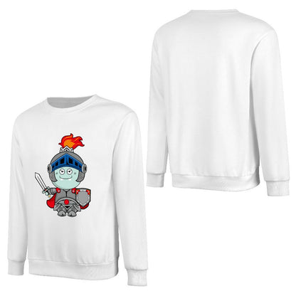 Front Patterned Long Sleeve TopBasicSeries ActiveStyle