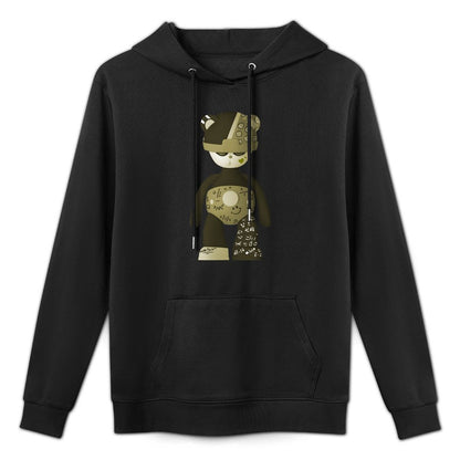 IPIB 250g Hooded Pocket Sweatshirt Front GraphicMen's Hooded  Sweatshirt6000107-2