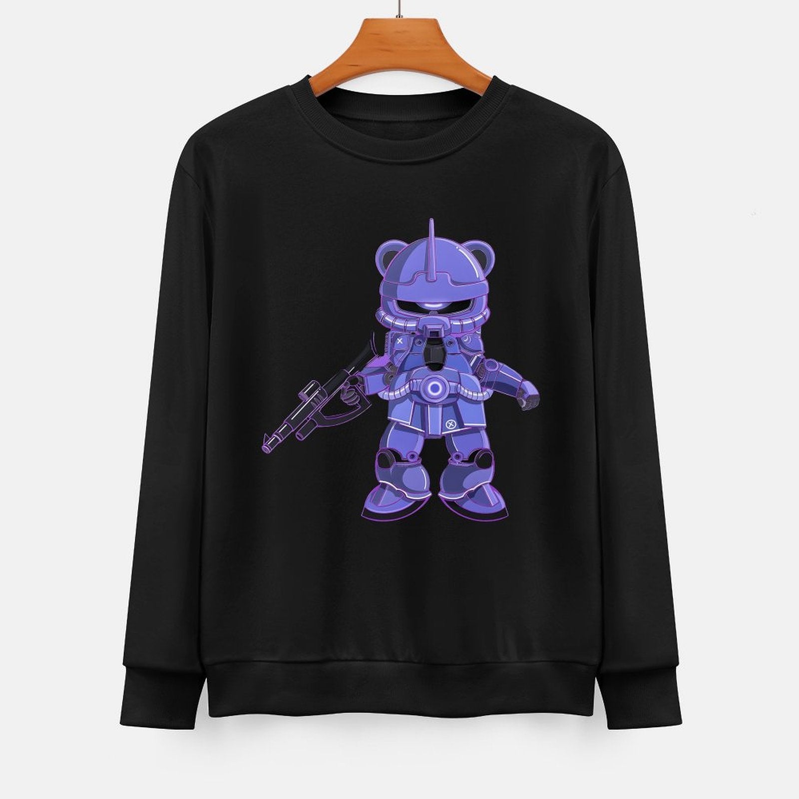 Long Sleeve With Front PatternRetro Relaxed Fit