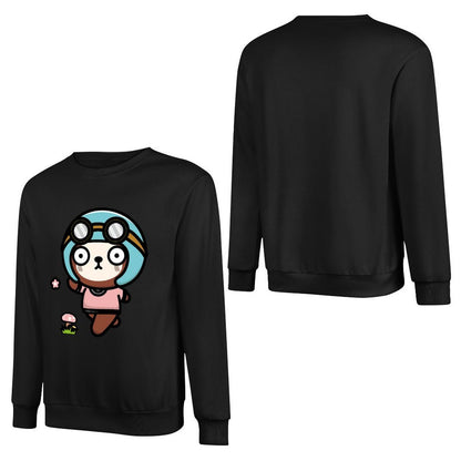 IPBR 250g Crew Neck Long Sleeve Sweatshirt Front GraphicCrew Neck Long Sleeve Sweatshirt4001252