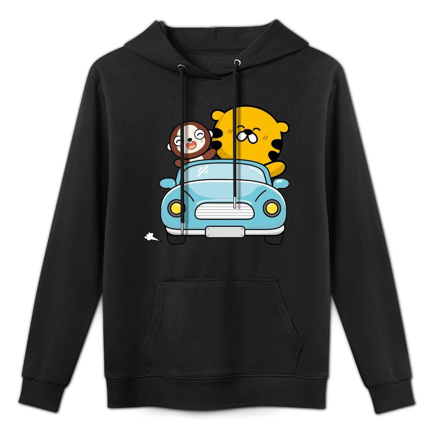 SmoothWear Refined Front Graphic Hoodies